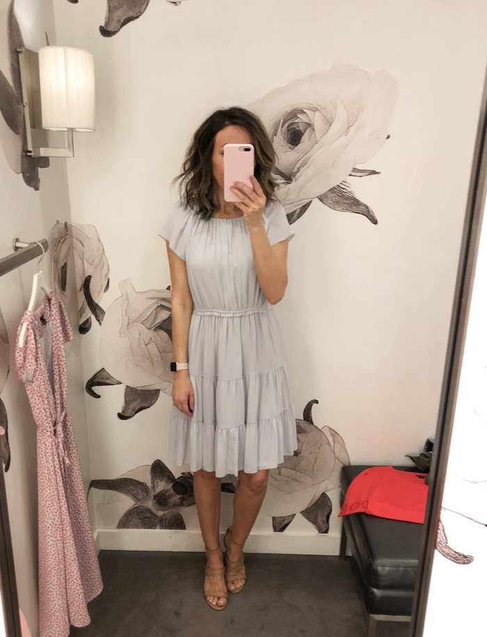 ann taylor loft shift dress