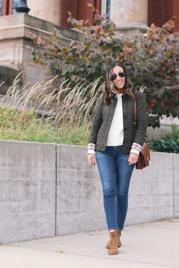 Burberry jacket outfit on sale