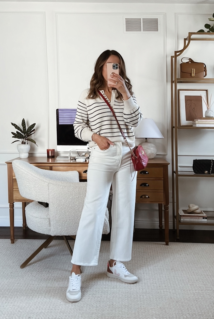 White deals wide jeans
